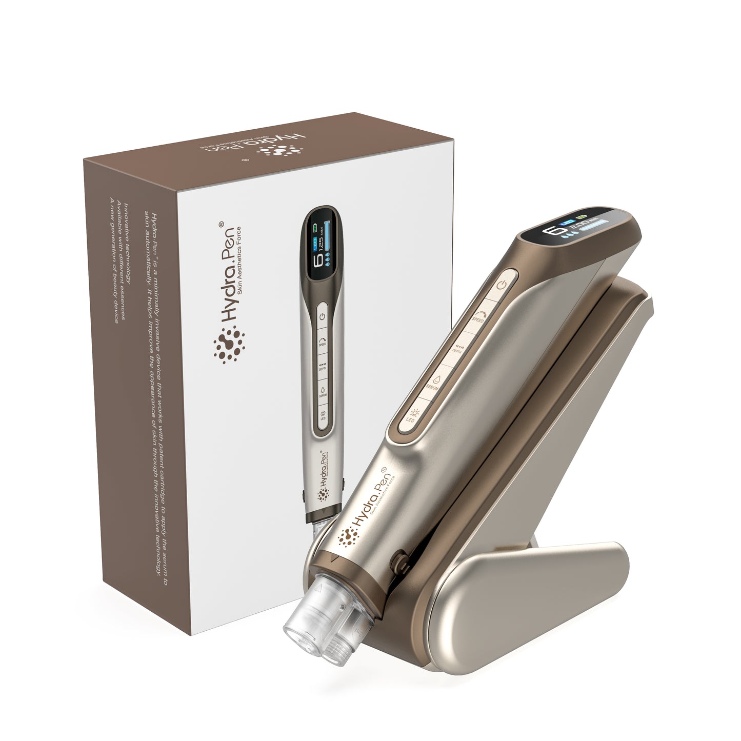 Hydra pen H6 Nano-microcrystal Mesoderm Introducer - Gold